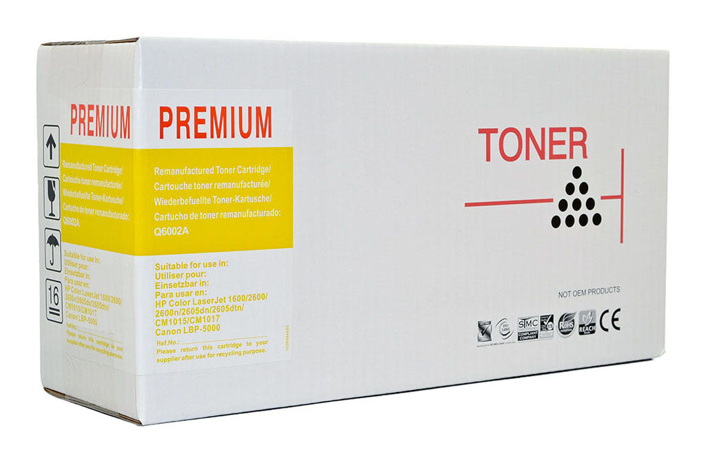 Icon Remanufactured HP Q6002A/Canon CART307 Yellow Toner Cartridge