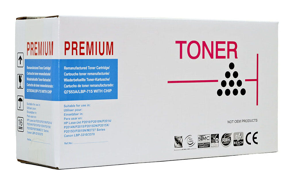Icon Remanufactured HP Q7553A Black Toner Cartridge