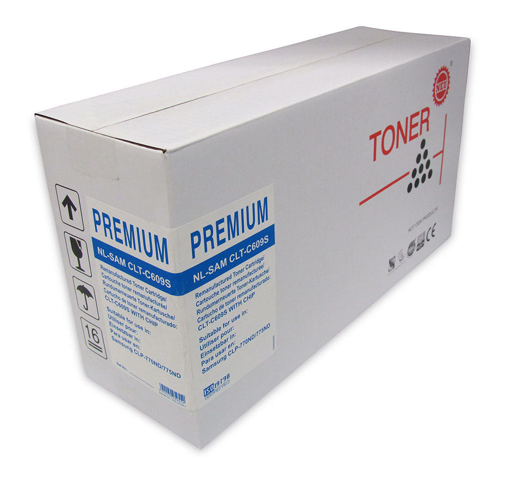 Icon Compatible Samsung CLT-C609S Cyan Toner Cartridge