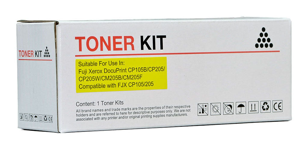 Icon Compatible Fuji Xerox CP105/205 Yellow Toner Cartridge (CT201594)