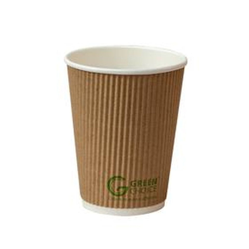 Green Choice Kraft Brown Hot Cup 354ml Box 500