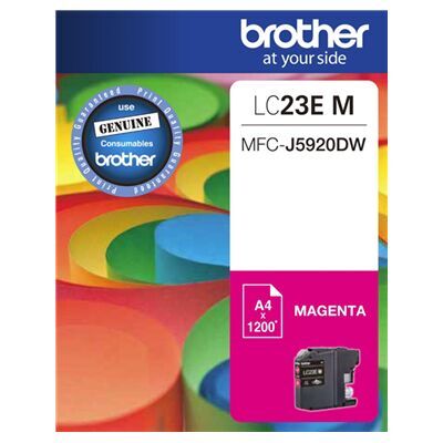 Brother LC23E Magenta Ink Cart