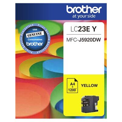 Brother LC23E Yellow Ink Cart
