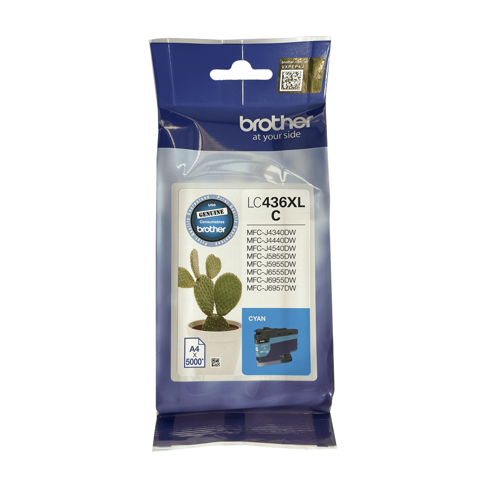 Brother LC436XL Cyan Ink Cart