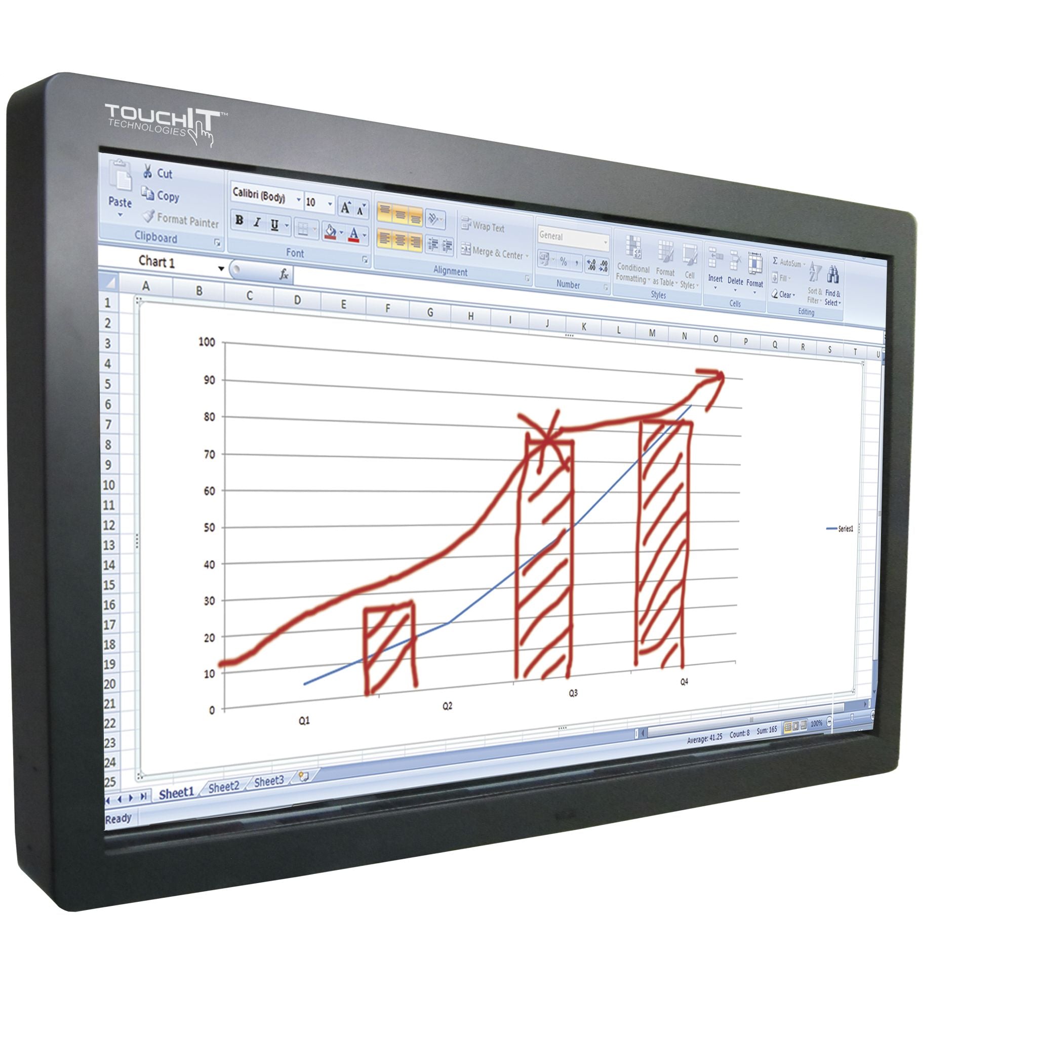 TouchIT LED Duo 55" (6 Point Input)