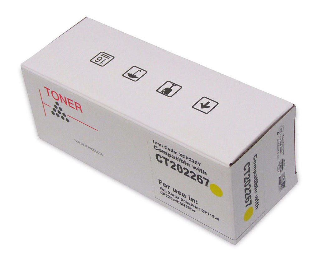Icon Compatible Fuji Xerox CT202267 Yellow Laser Cartridge