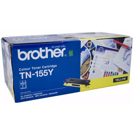 Brother TN155 Yellow Toner Cart