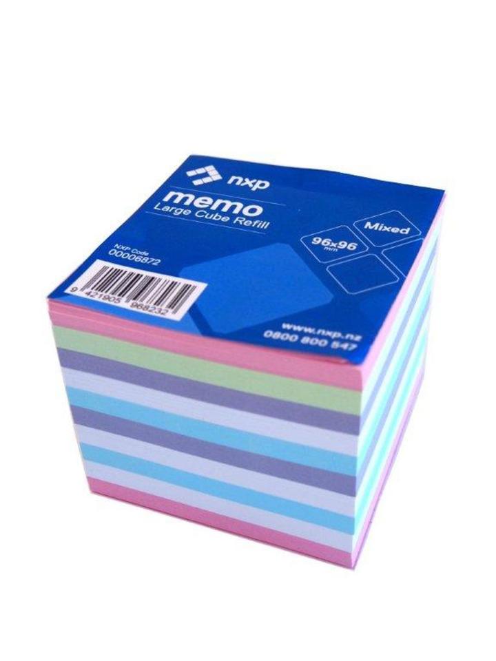 Large Memo Cube Refill Standard Full Size