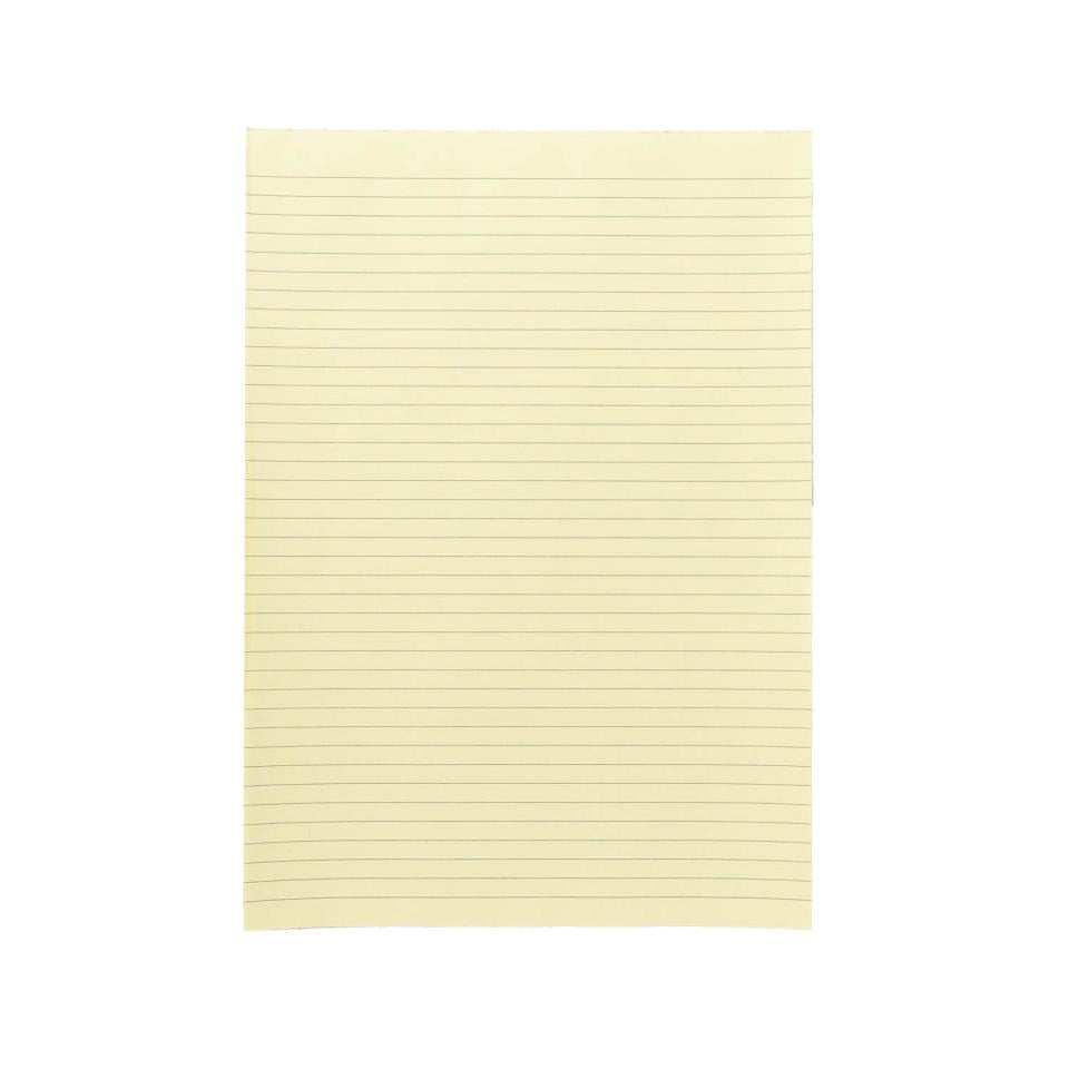 NXP Topless Writing Pad A4 Ruled Yellow 70gsm