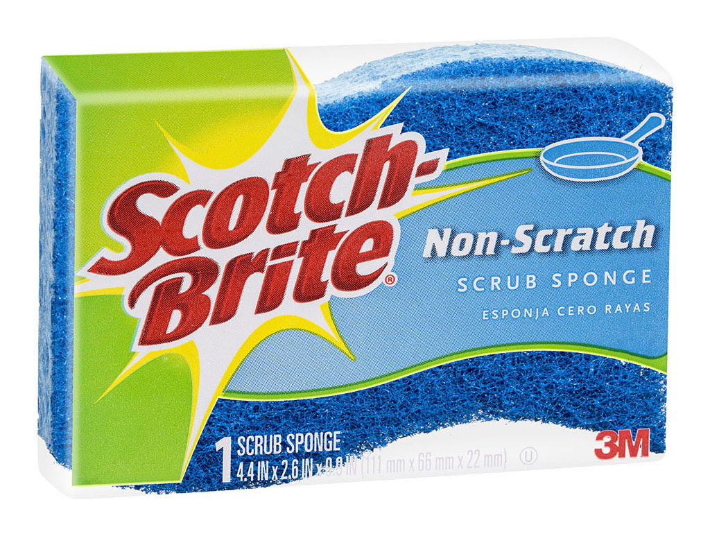 Scotch-Brite No Scratch Scrub Sponge 521