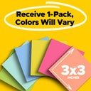 Post-it Super Sticky Notes 654-SSPK 76x76mm Assorted Pad