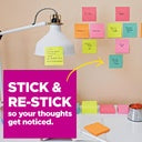 Post-it Super Sticky Notes 654-SSPK 76x76mm Assorted Pad