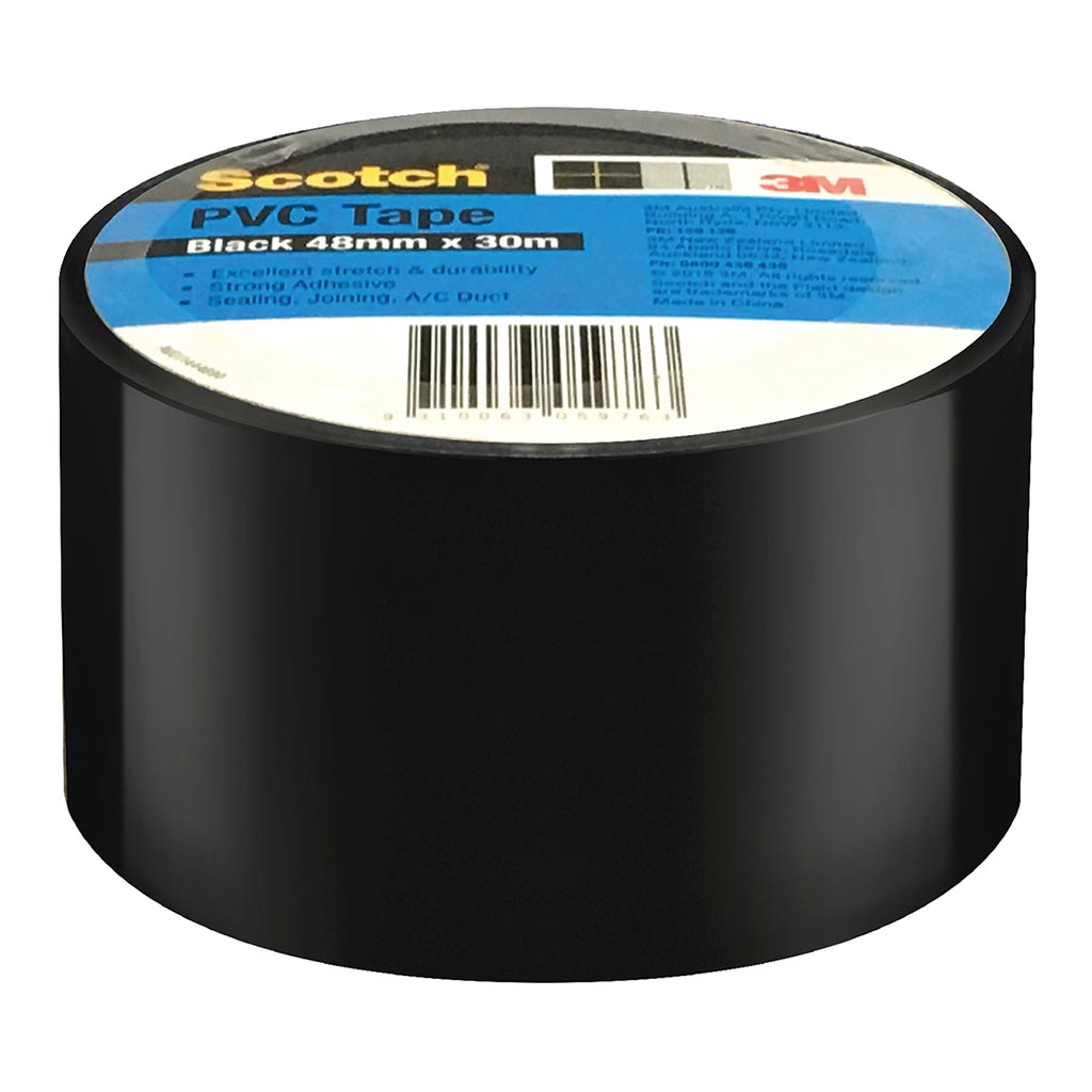 Scotch PVC Tape 944B Black 48mm x 30m