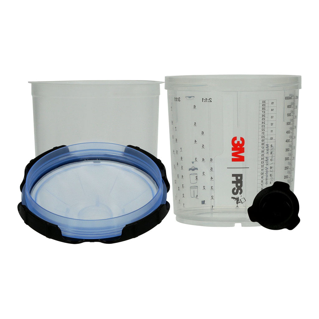 3M PPS 2.0 Spray Cup System Kit 26301 Standard 650ml 125mic