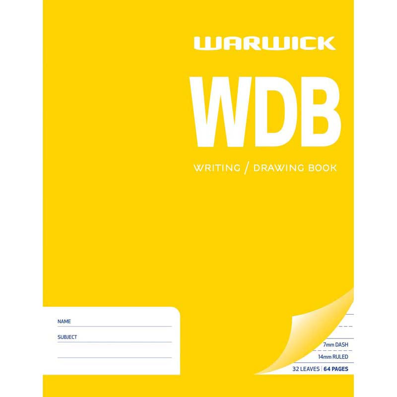 Warwick Writing & Drawing Book WDB 32 Leaf 230X180MM