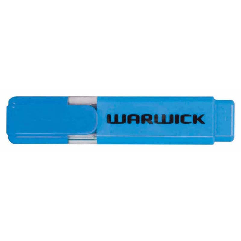Warwick Highlighter Stubby Blue
