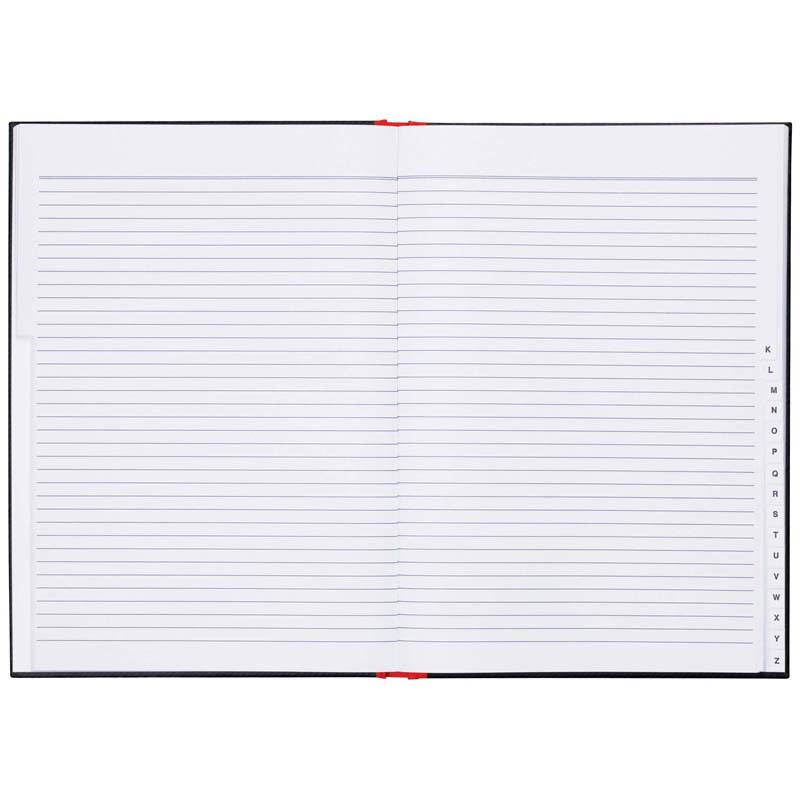 Milford Notebook FSC Mix 70 % Indexed Red & Black A4 100lf
