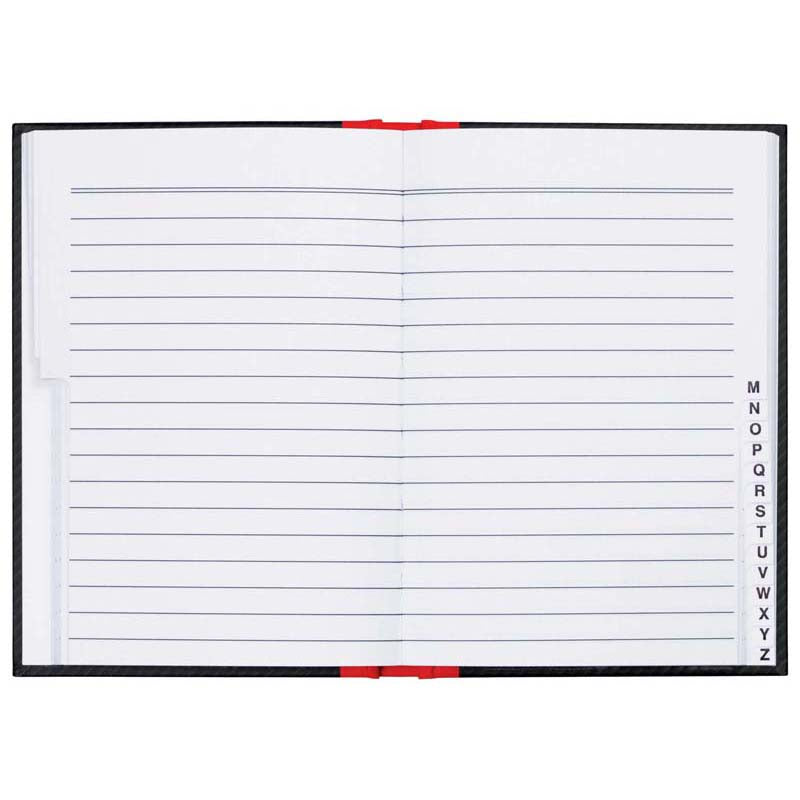 Milford Notebook FSC Mix 70% Indexed Red & Black A6 100lf