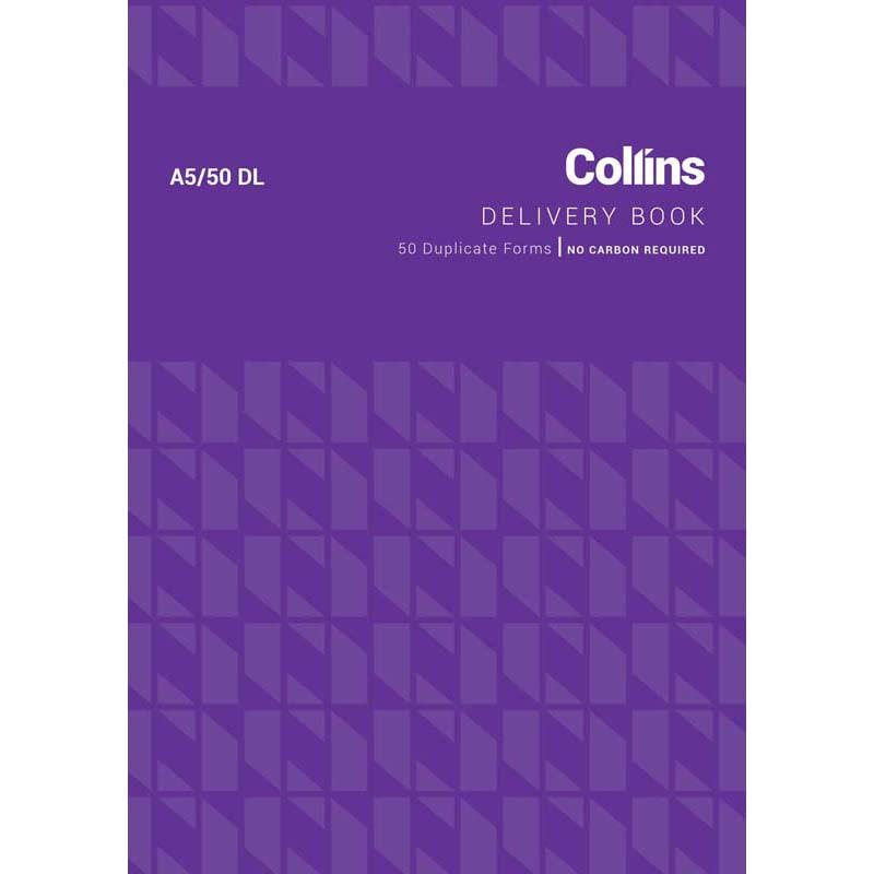 Collins Goods Delivery A5/50dl Duplicate No Carbon Required