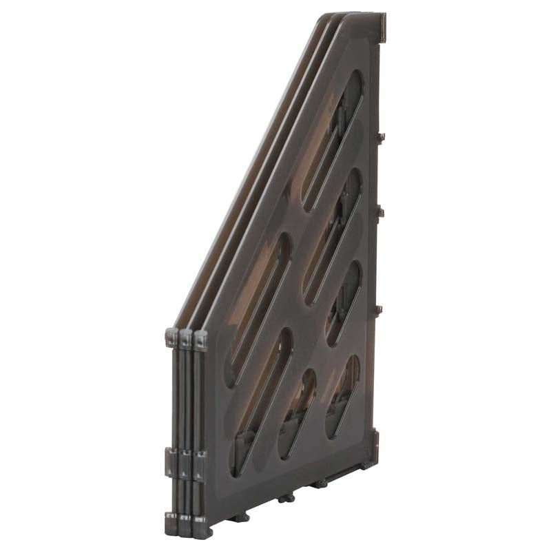 FM Magazine File Collapsible Double Grey
