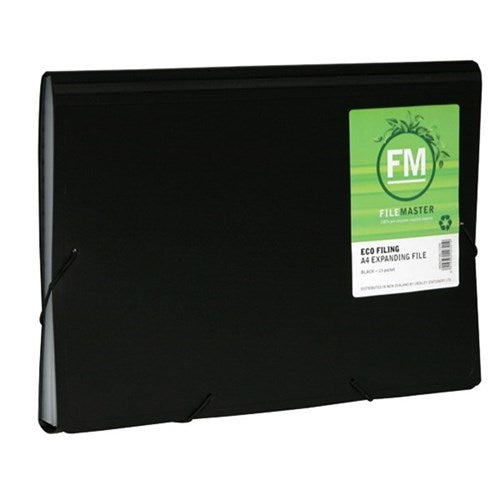 FM Concertina File Expanding Eco A4 13 Pack