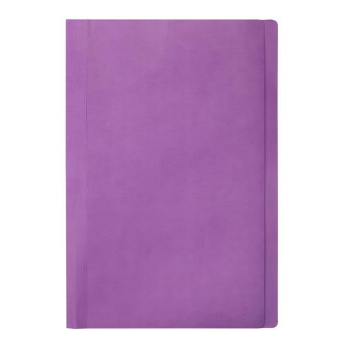 Marbig Manilla File Folders Foolscap Purple Pack 20