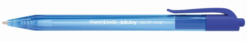 Paper Mate Inkjoy 100 Ballpoint Pen 1.0mm Blue Box 12