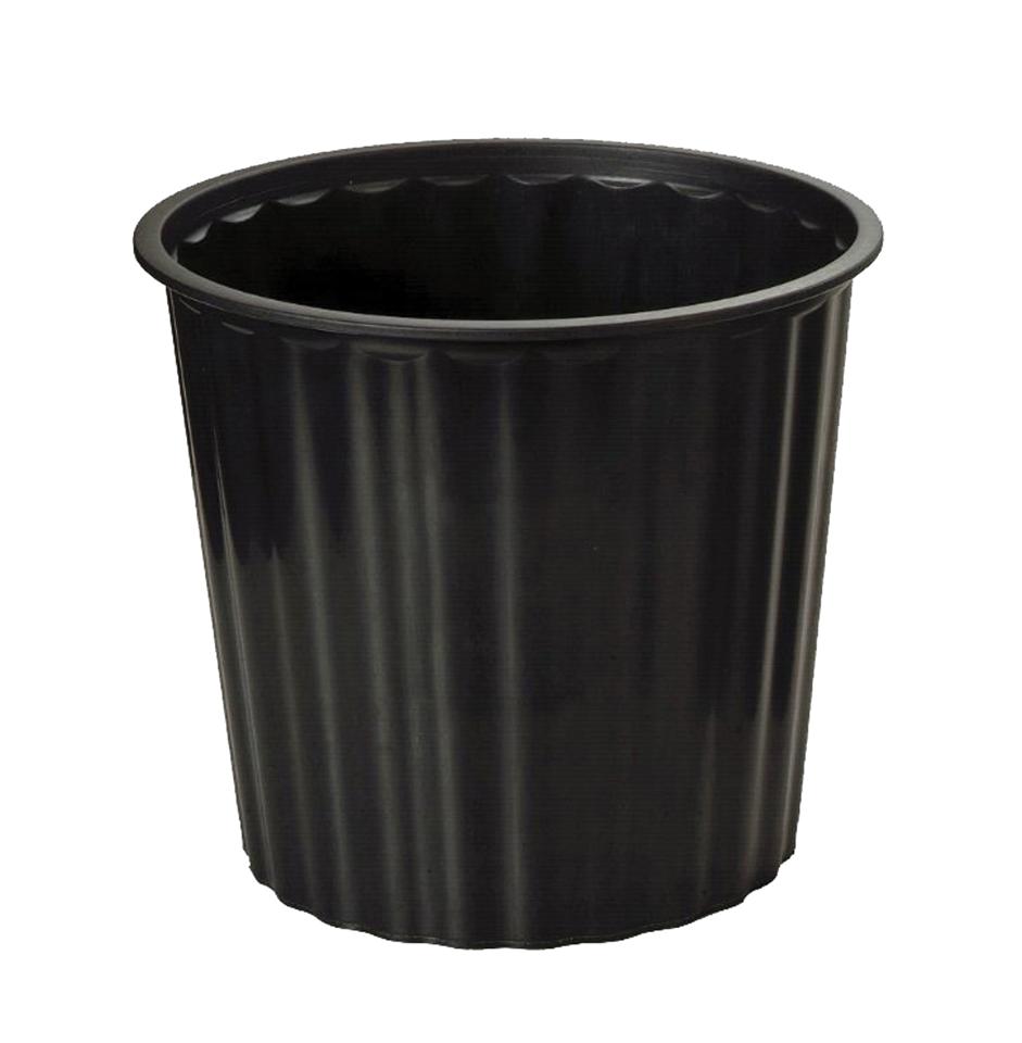 Gbp 30cm Diameter Plastic Rubbish Bin Black