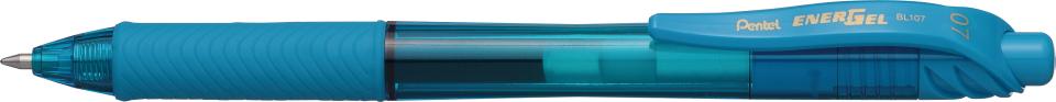 Pentel Bl107 Energel X Gel Ink Pen Retractable 0.7mm Sky Blue