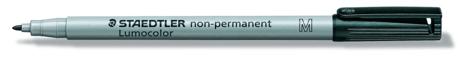 Staedtler Lumocolor Universal Water Soluble OHP Pen Medium Black