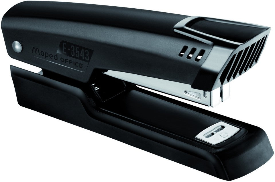 Maped Essentials Stapler Half Strip Metal 26 Sheet Black