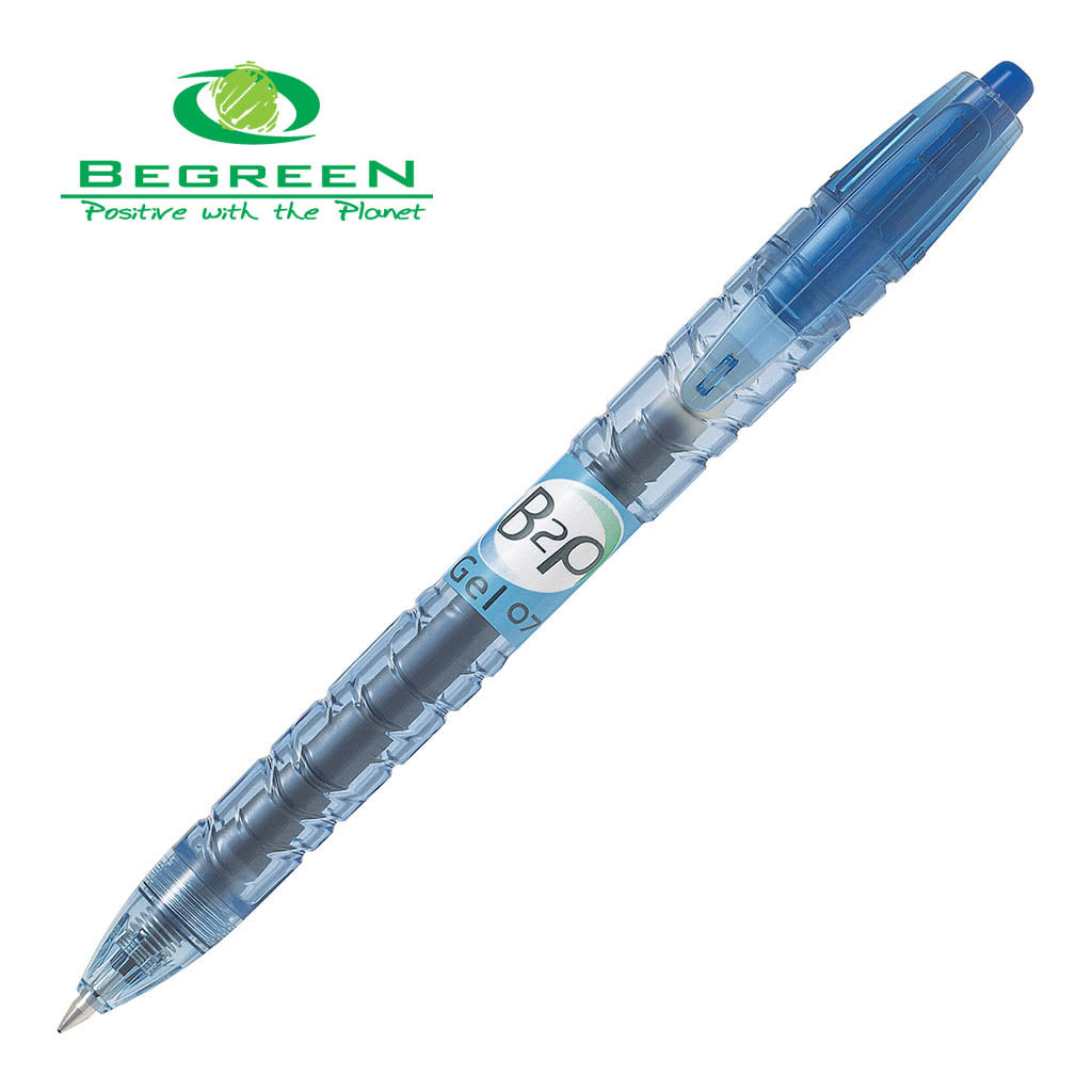 Pilot Bottle 2 Pen Blue 0.7Mm Tip (BL-B2P-7-L-BG)