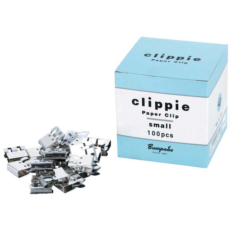Clippie Paper Clips Slide Small Box 100