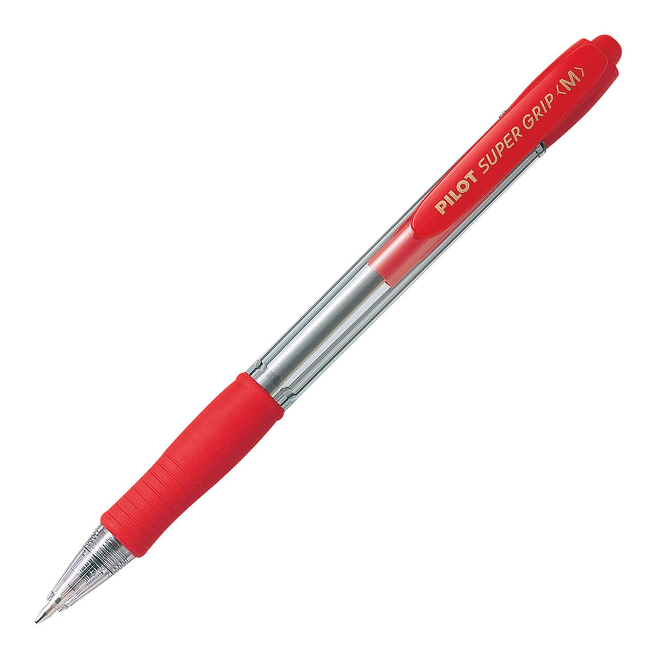 Pilot Super Grip Ballpoint Medium Red (BPGP-10R-M-R-R), Box of 12