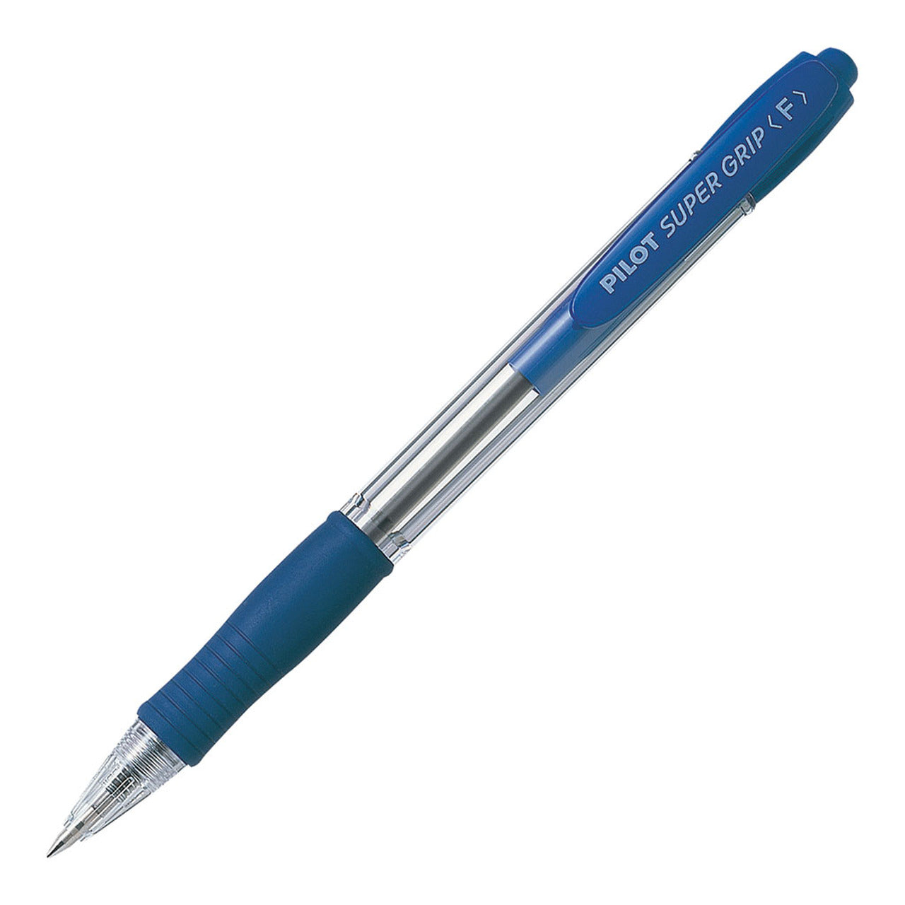 Pilot Super Grip Ballpoint Fine Blue (BPGP-10R-F-L-L), Box of 12