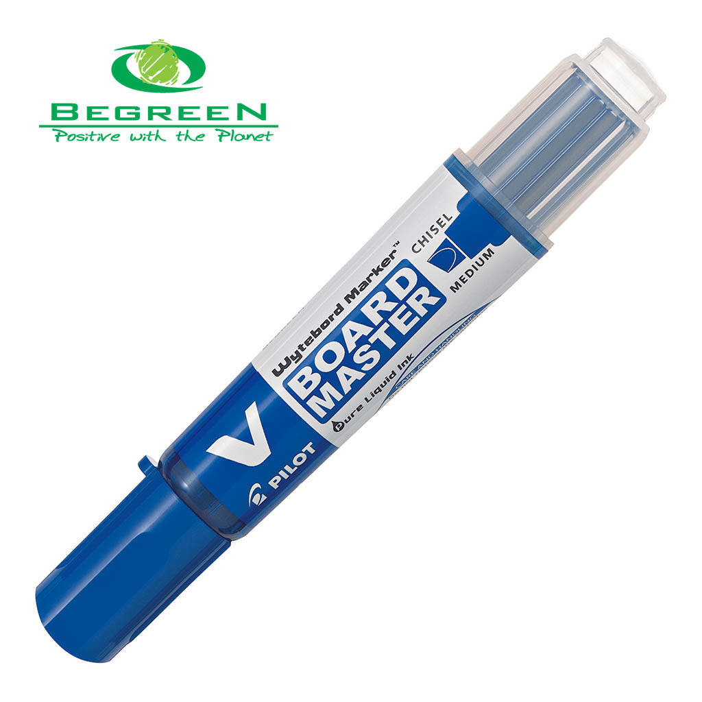 Pilot Marker V Whiteboard Chisel Medium Tip Blue (WBMA-VBM-MC-L-BG)