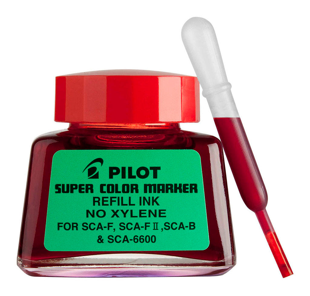 Pilot Refill Ink 30Ml Super Colour Red (SCA-RF-R)