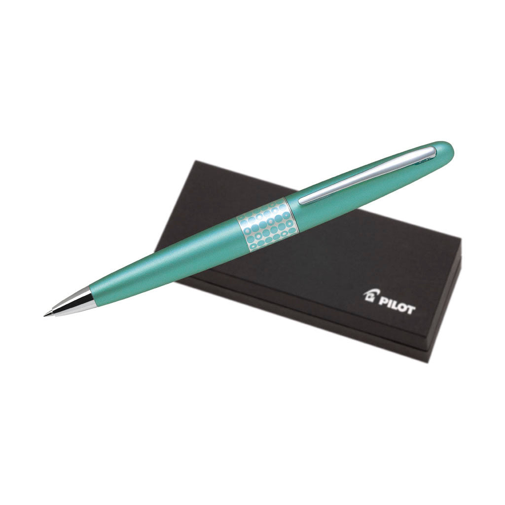 Pilot MR3 Ballpoint Pen Medium Metallic Aqua Blue (BP-MR3-M-DT-L)