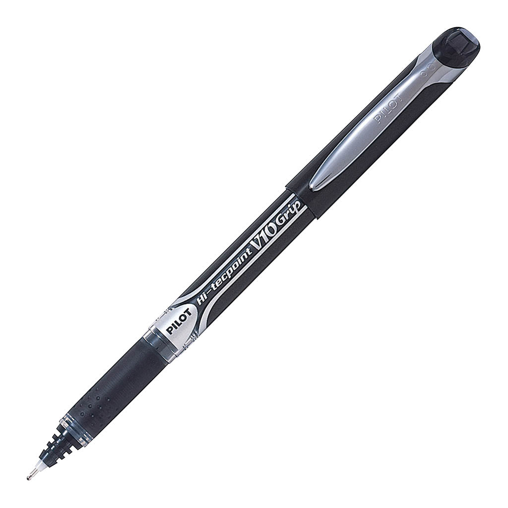 Pilot Hi-Tec V10 Grip Medium Black (BXGPN-V10-B)