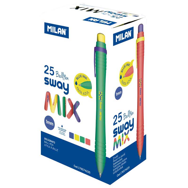 Milan Mix Range Ballpoint Pen Blue