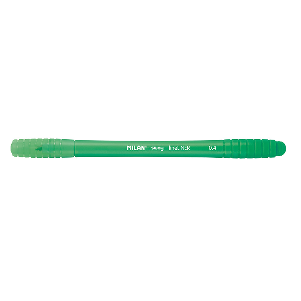 Milan Sway Fine Liner Fibre Tip Marker 0.4mm Tip Dark Green