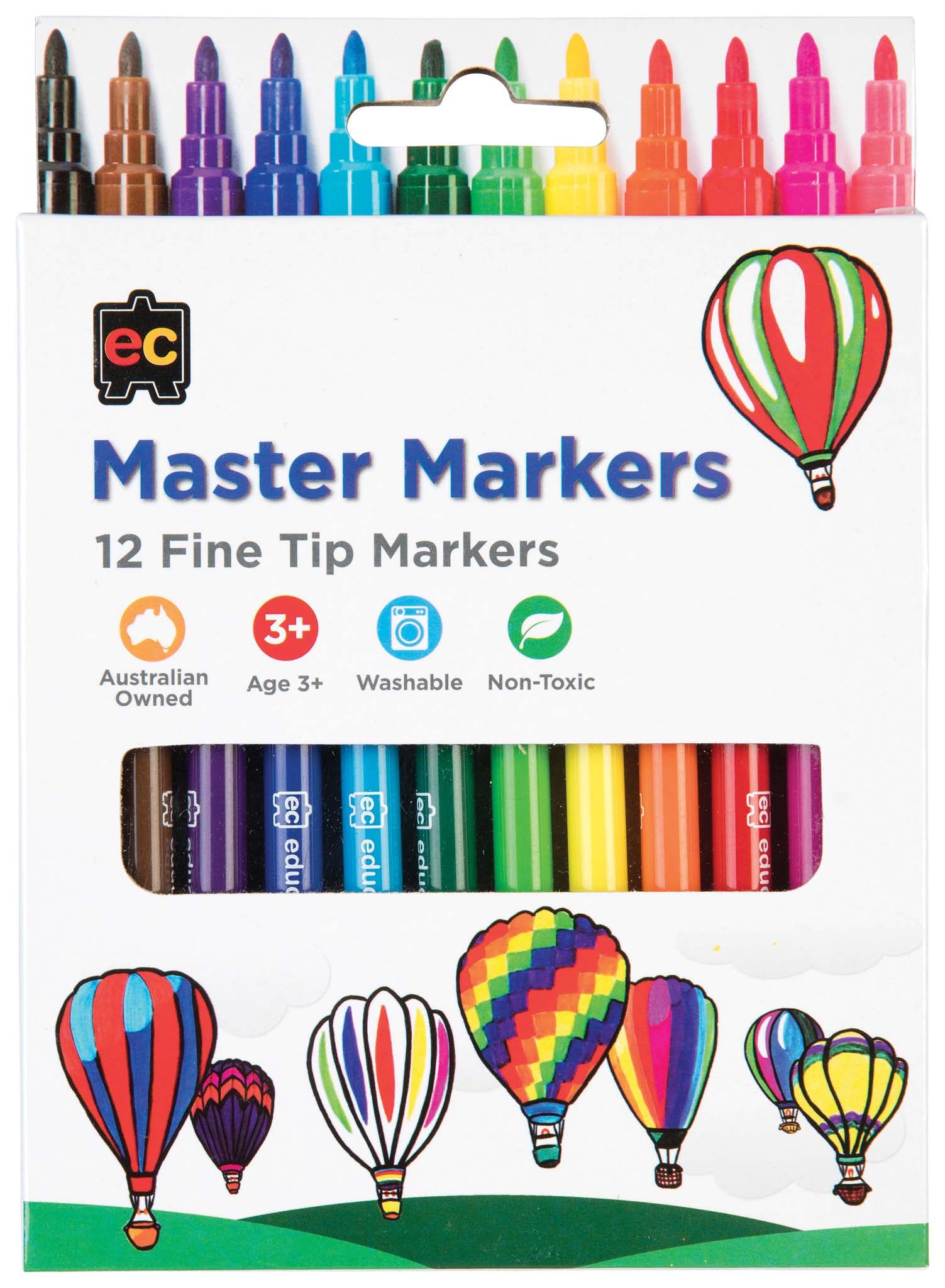 EC Master Markers Pack 12