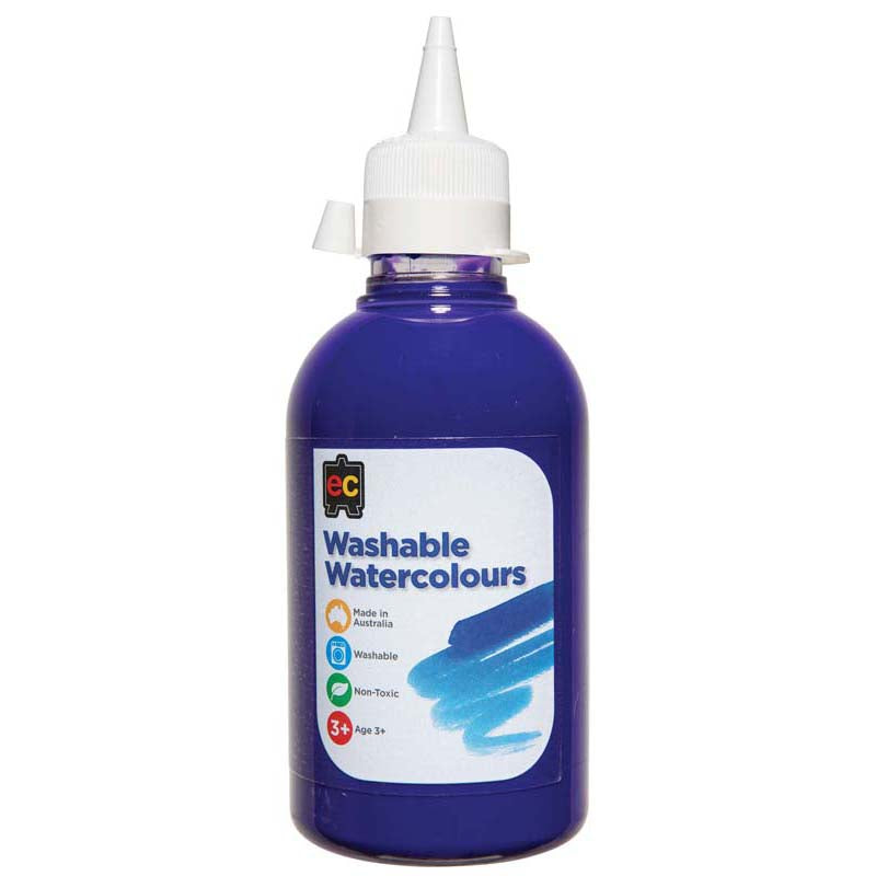 EC Paint Washable Watercolours 250ml Purple