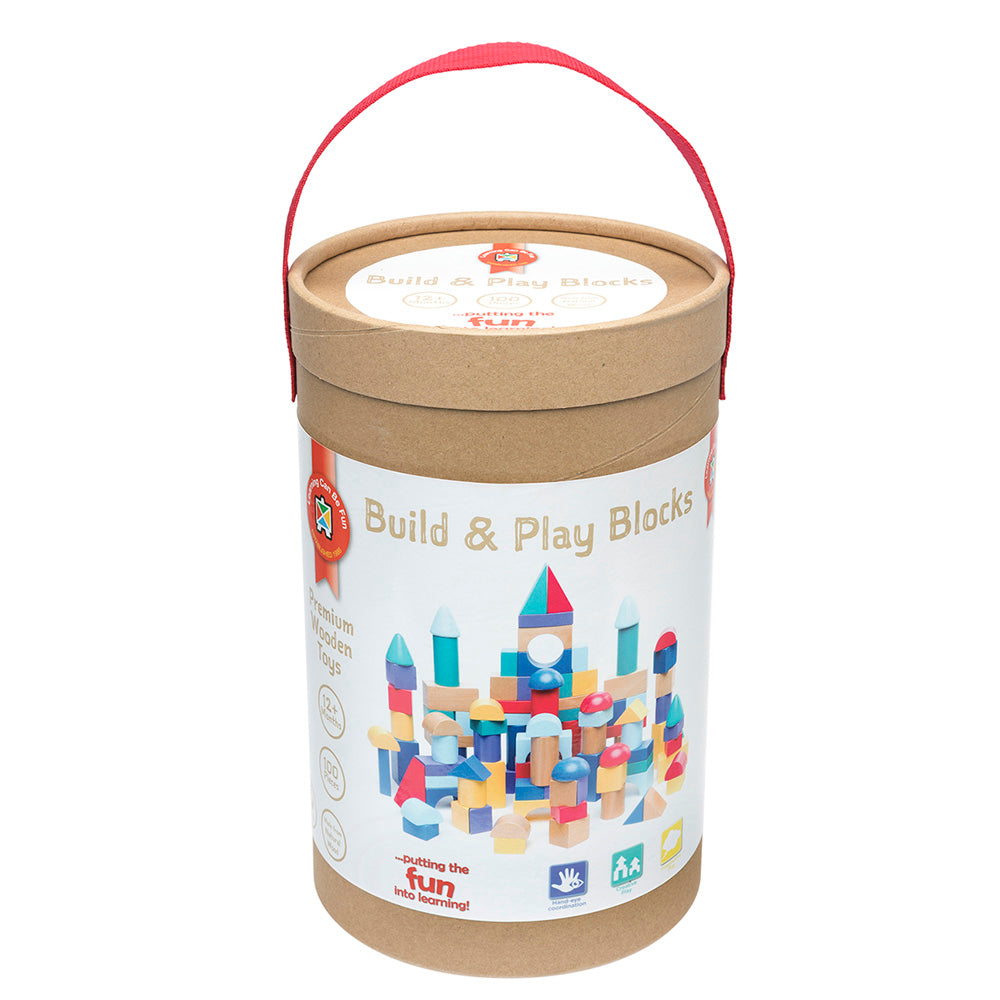 LCBF Build & Play Block Set Unprinted Pack 100