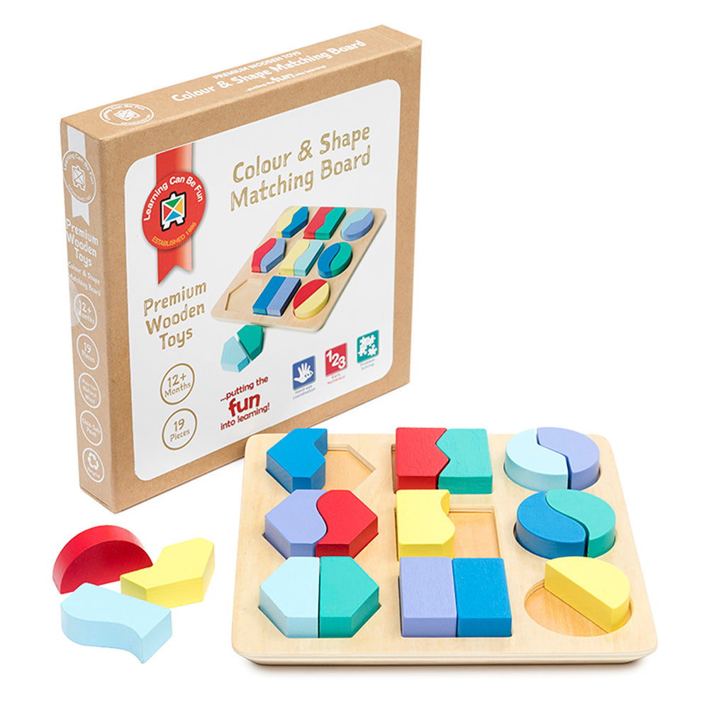 LCBF Colour And Shape Matching Board