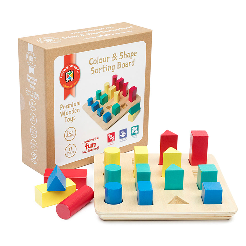 LCBF Colour And Shape Sorting Board
