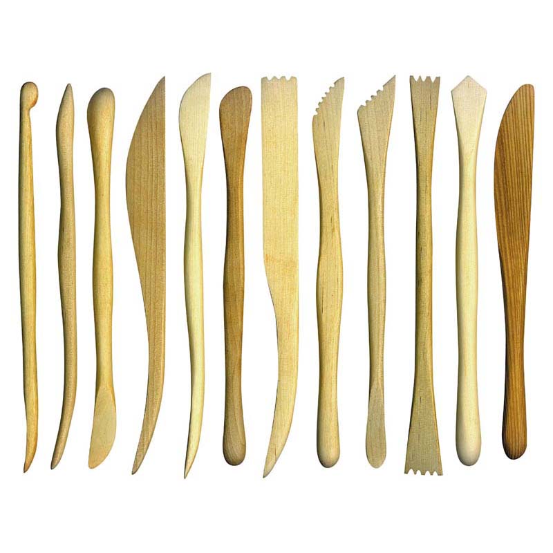 EC Boxwood Clay Tools Pack 12