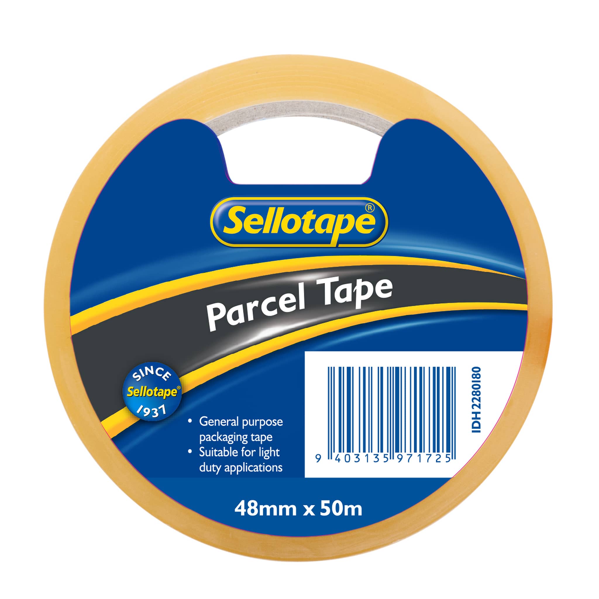 Sellotape Economy Parcel Tape 48mm x 50m Clear
