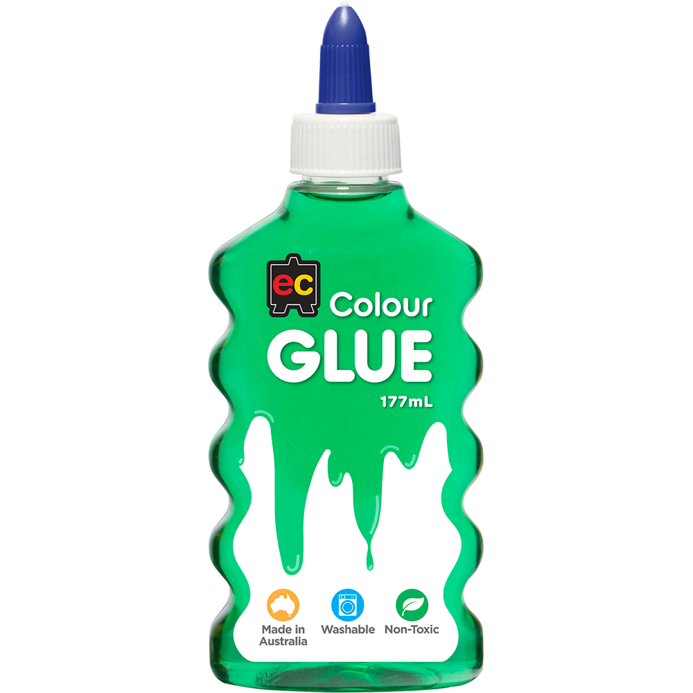 EC Coloured Glue 177ml Green
