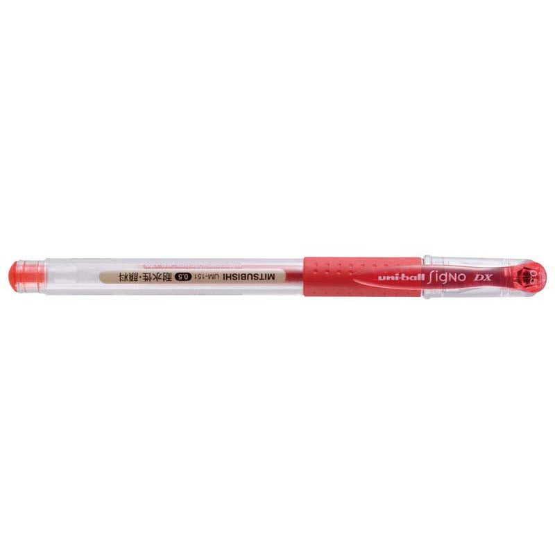 Uni-ball Signo DX 0.5mm Capped Rollerball Red UM-151-05